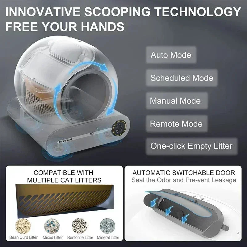 Tonepie Smart Cat Litter Box