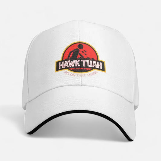 The Hawk Tuah X Jurrassic Park Cap